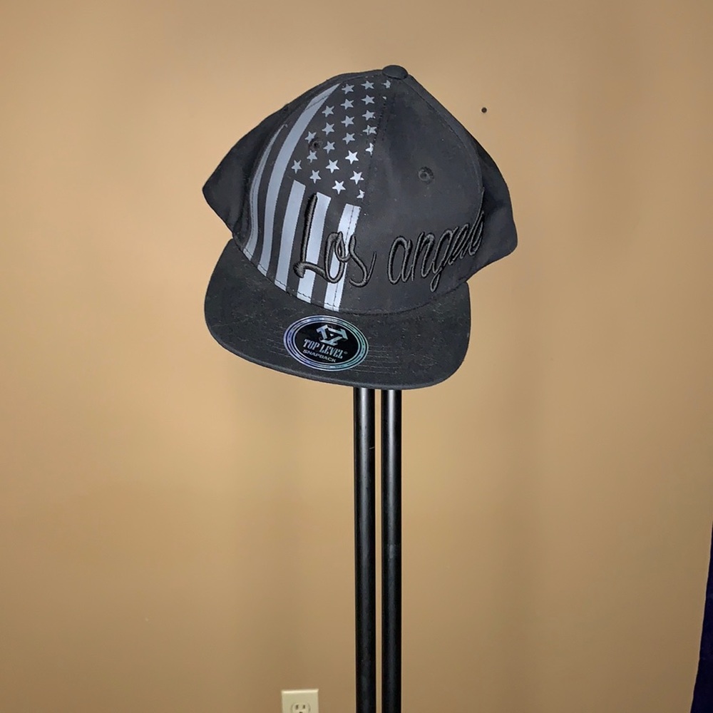 Los Angeles Black American Snapback